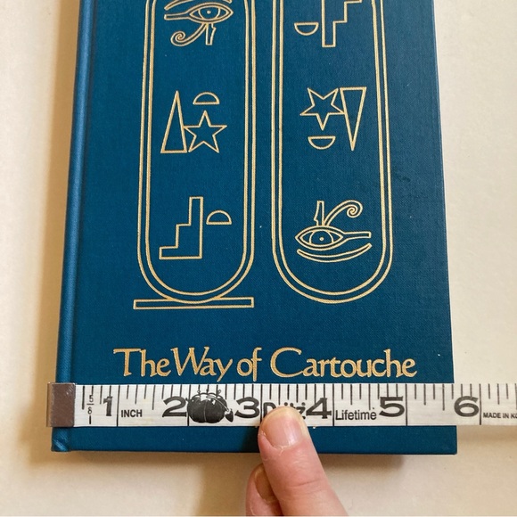 First Edition The Way of Cartouche Oracle of Ancient Egyptian Magic Murry Hope - Picture 3 of 11